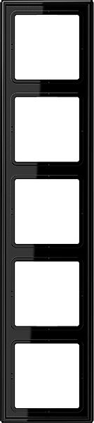 Jung Rahmen 5-fach sw waage/senkrecht LS 985 günstig online kaufen