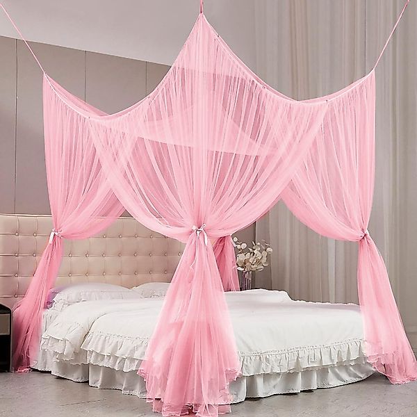 Qelus Moskitonetz Moskitonetz für Doppelbett 4 günstig online kaufen