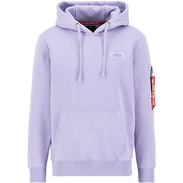 Alpha Industries  Sweatshirt Back Print Hoodie - pale violet günstig online kaufen