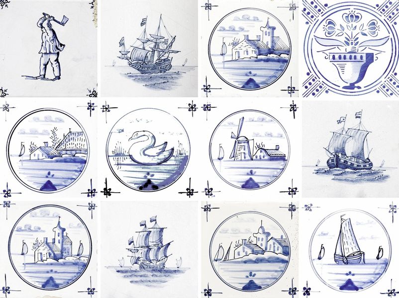 Home affaire Fliesenaufkleber Maritim (12 St), günstig online kaufen