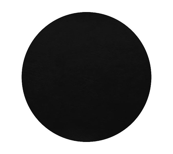 ASA SELECTION Platzset Tischset vegan leather black 38cm, Tischwäsche günstig online kaufen