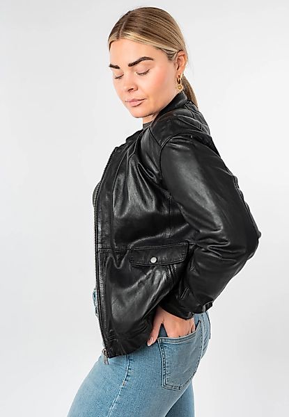 Mauritius Lederjacke "MWThilda" Bomberjacke im Oversize Fit günstig online kaufen