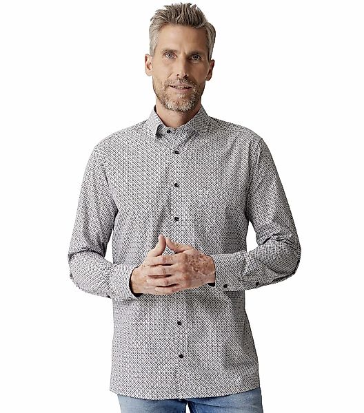 CASAMODA Businesshemd "CASAMODA Businesshemd Print" günstig online kaufen