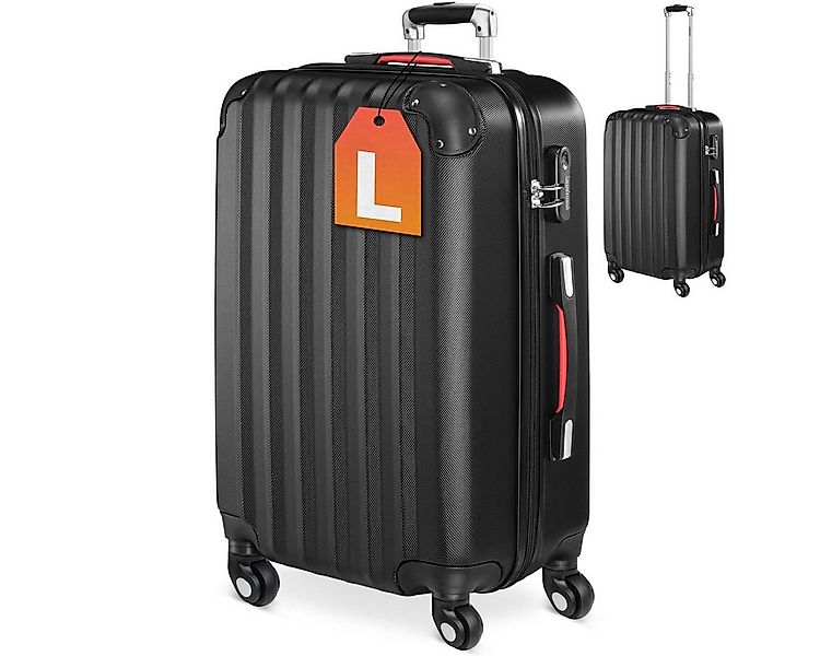 monzana Hartschalen-Trolley Baseline, 4 Rollen, Baseline Handgepäck ABS Har günstig online kaufen