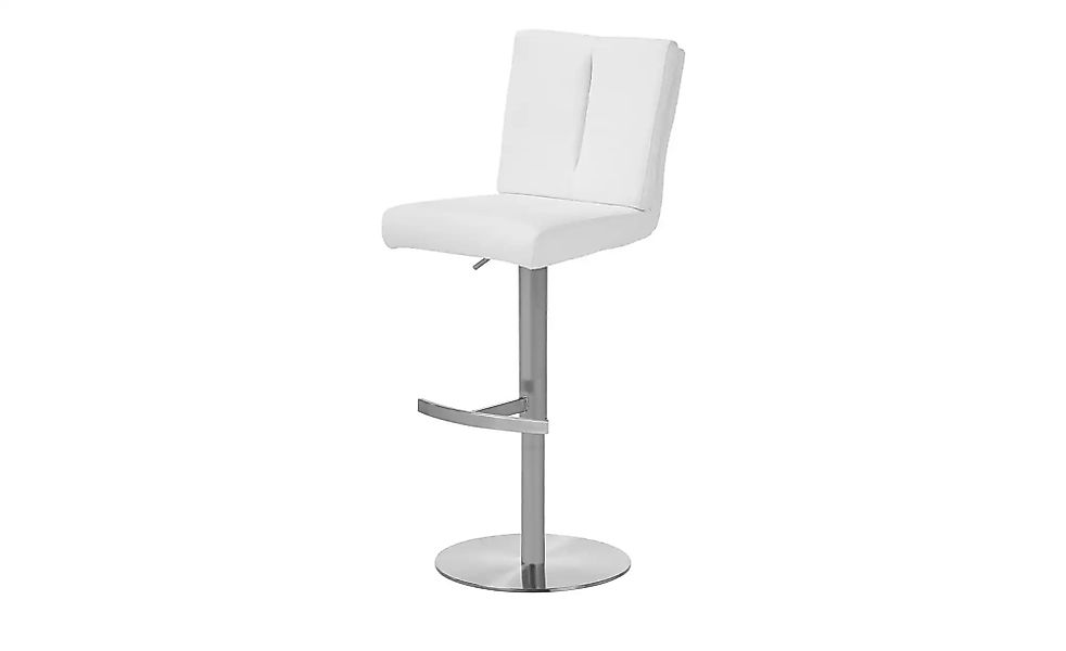 Barhocker  Gaia ¦ weiß ¦ Maße (cm): B: 42 H: 89 T: 53.0 Polstermöbel > Hock günstig online kaufen