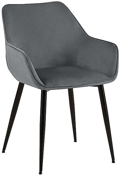 CLP Esszimmerstuhl Luena, mit Stoff- oder Samtbezug, bis 150 kg günstig online kaufen