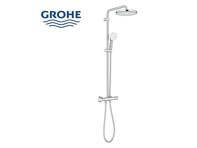 Grohe Duscharmatur Grohe Tempesta System 250 Duschsystem mit Thermostat 266 günstig online kaufen