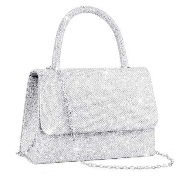 Coonoor Abendtasche Glitzernde Damen-Handtasche Elegante Schultertasche günstig online kaufen