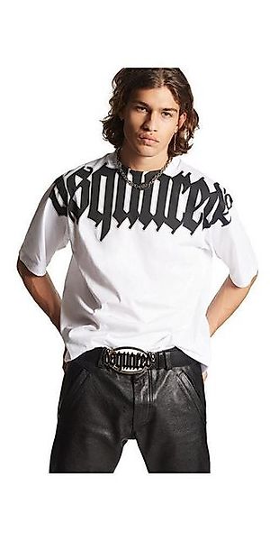 Dsquared2 Print-Shirt Dsquared2 Gothic Cool Fit T-Shirt Weiß Herren S günstig online kaufen