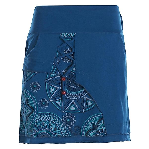 Vishes Minirock Damen Baumwolle Mandala-Muster breiter günstig online kaufen