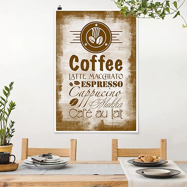 Poster - Hochformat No.SF597 Coffee 4 günstig online kaufen