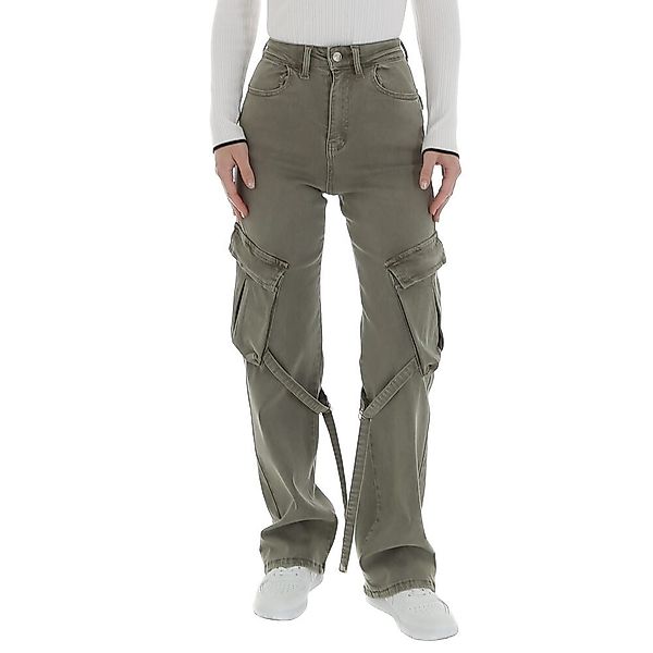 Ital-Design Cargojeans Damen Freizeit (87217123) Used-Look günstig online kaufen