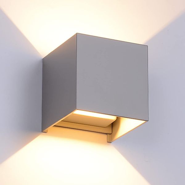 ZEUOPQ Wandleuchte Wasserdichte LED-Wandleuchte aus Aluminium, günstig online kaufen