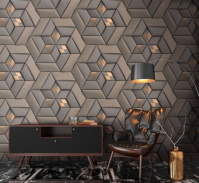 living walls Fototapete Metropolitan Stories. Travel Styles. 3D-Tapete, gla günstig online kaufen