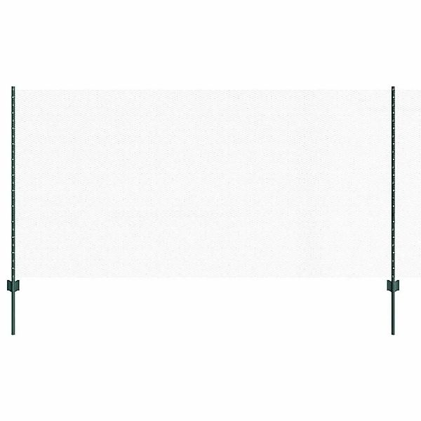 vidaXL Zaun mit Pfosten Grün 1,2 x 50 m Stahl und PVC 3336756 günstig online kaufen