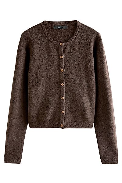 Next Strickjacke Strickjacke mit Rundhalsausschnitt (1-tlg) günstig online kaufen