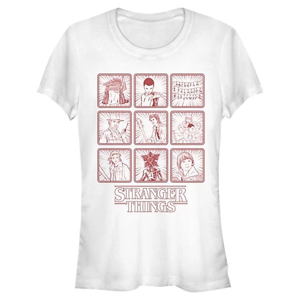 Netflix - Stranger Things - Gruppe Season One Line - Frauen T-Shirt günstig online kaufen