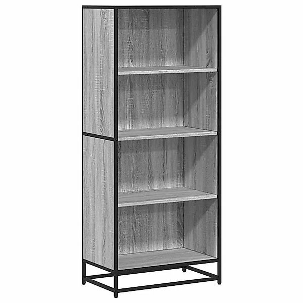 vidaXL Bücherregal Grau Sonoma 60x35x139 cm Holzwerkstoff 3300843 günstig online kaufen