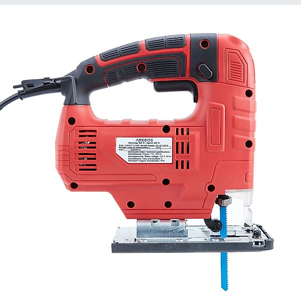 Arebos Stichsäge 710W, 45° Links-Rechts neigbar, günstig online kaufen