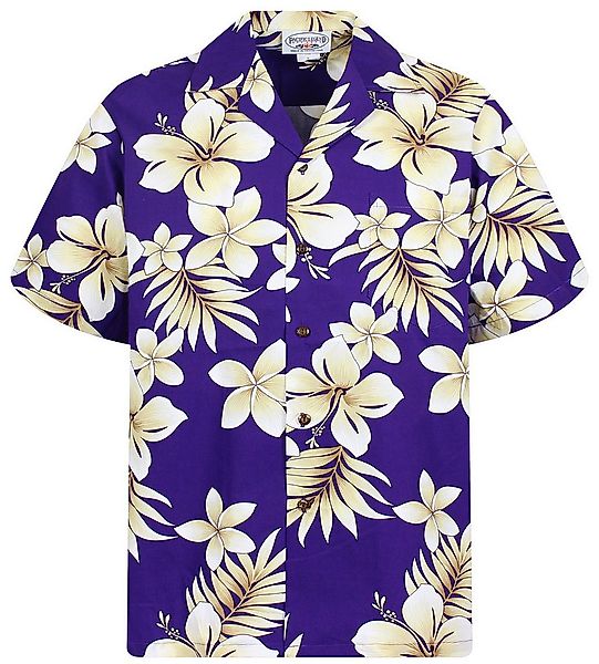 Pacific Legend Hawaiihemd Goldblume Original Hawaiihemd mit 100% Kokosnuss- günstig online kaufen
