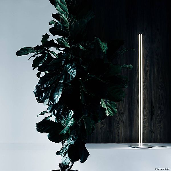 FLOS Coordinates Floor LED-Stehlampe, argent moon günstig online kaufen