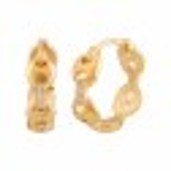 Creole 925 Sterling Silber gelb vergoldet Kettenglieder günstig online kaufen