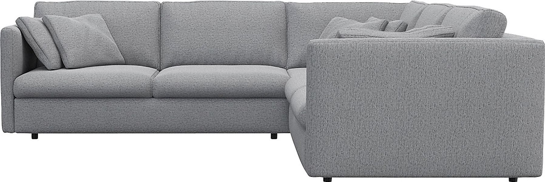 FLEXLUX Ecksofa "Lovane gleichschenklig, bequem und komfortabel" Weich & an günstig online kaufen