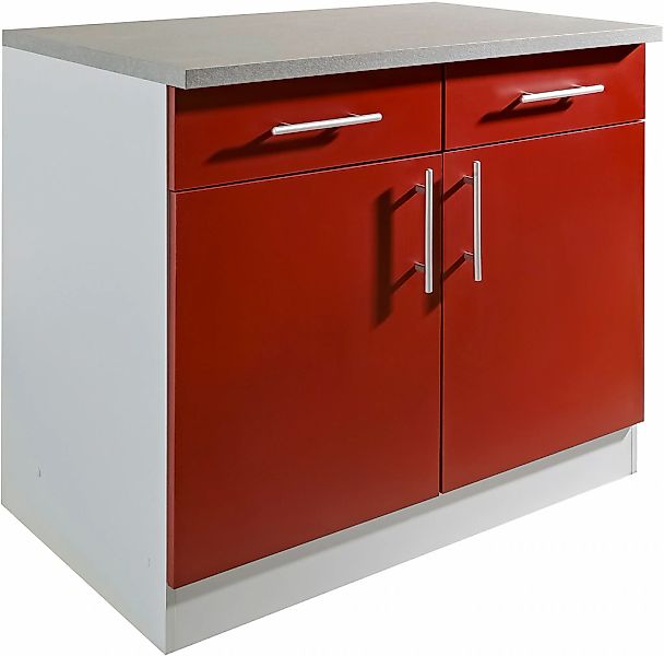 wiho Küchen Unterschrank "Kiel", 100 cm breit, 50 cm tief günstig online kaufen