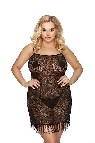 Anais Apparel Size Plus Minikleid Minikleid günstig online kaufen