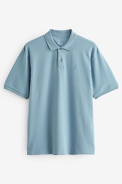 Next Poloshirt Regular Fit kurzärmeliges Pikee-Poloshirt (1-tlg) günstig online kaufen