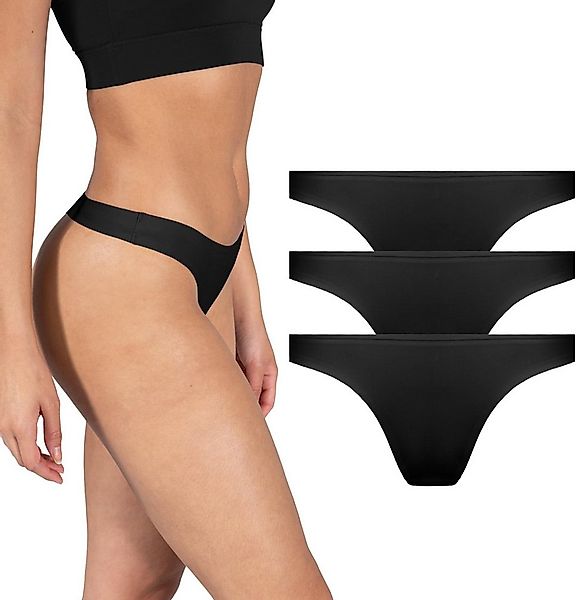 Smilodox Boxershorts Felisha 3er Pack, String Tanga, Seamless Unterhose mit günstig online kaufen