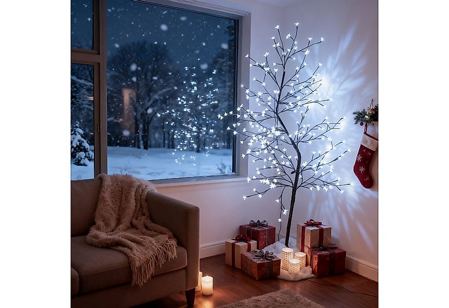 CCLIFE LED Baum Led Lichterbaum Indoor Weihnachtsbaum, Kirschblütenbaum Lic günstig online kaufen
