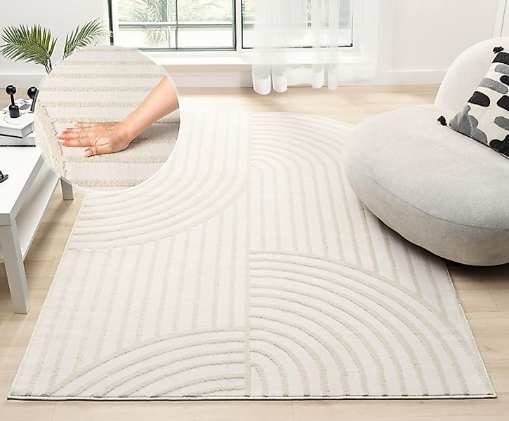 s.Oliver Teppich »Cilla, besondere Form, modernes Design«, rechteckig, 11 m günstig online kaufen