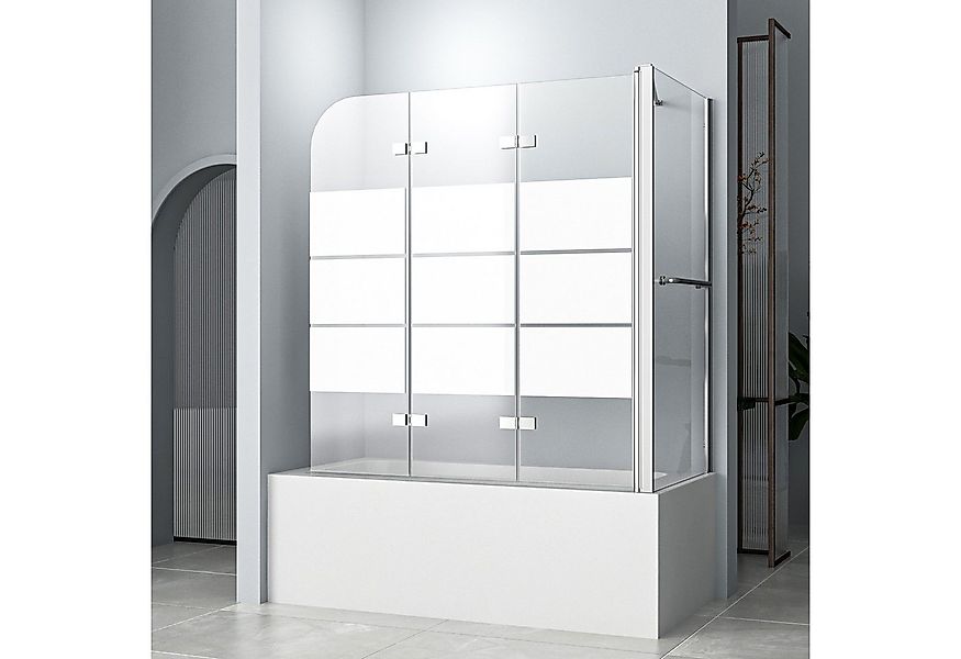 Hopibath Badewannenfaltwand mit seitenwand 70cm 75cm Duschwand für Badewann günstig online kaufen