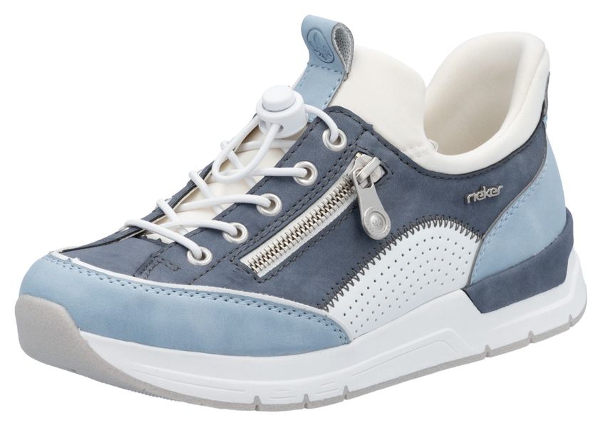RIEKER Sport Slip-On Sneaker, Freizeitsneaker, Schlupfschuh in Leo-Optik, m günstig online kaufen