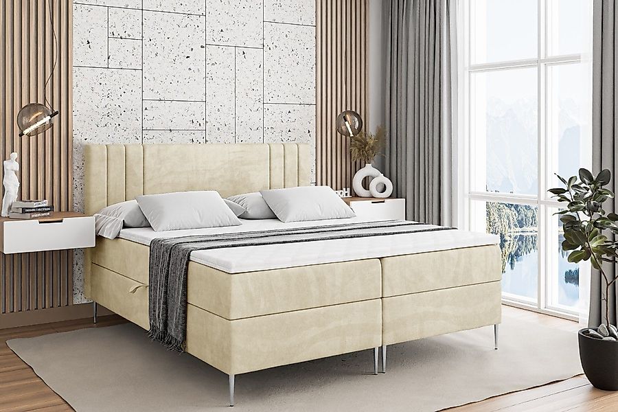 ALTDECOR Boxbett IDRIKO-F (Multipocket-Matratze H4, H3 günstig online kaufen