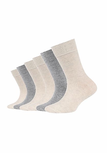 Camano Socken "ca-soft" 6 Paar, mit Komfortbund und gepolsterten Zehen-/Fer günstig online kaufen