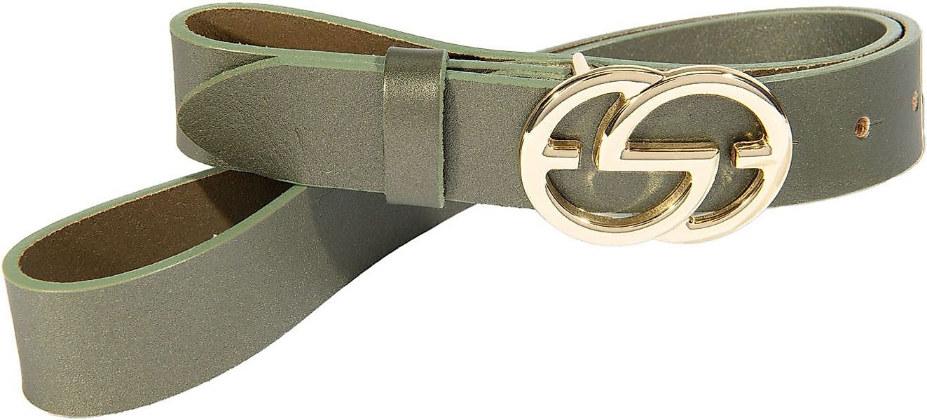 Silbergift Ledergürtel, mit Glanzeffekt günstig online kaufen