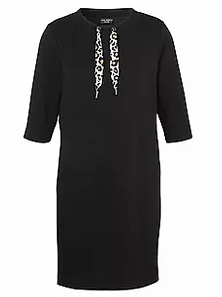 Sweatkleid 3/4-Arm Via Appia Due schwarz günstig online kaufen