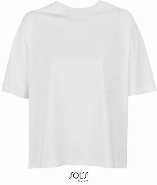 SOLS Rundhalsshirt Women´s Boxy Oversized T-Shirt - Gekämmte Bio-Baumwolle günstig online kaufen