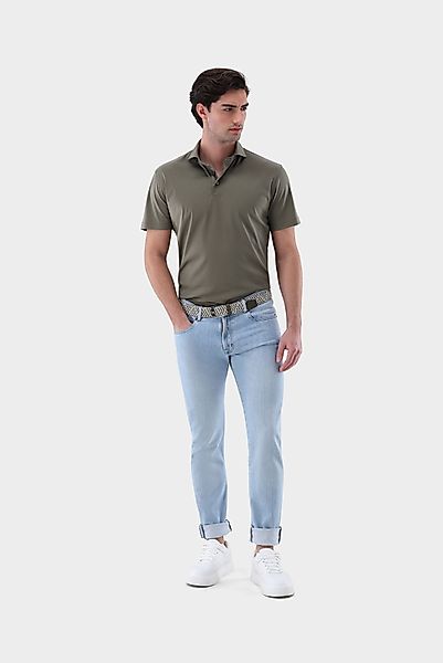 Poloshirt aus Schweizer Baumwolljersey günstig online kaufen