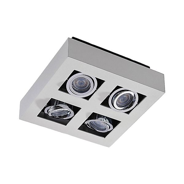 Arcchio Strahler Vince 9620459 Modern in Weiß aus Aluminium 4-flammig GU10 günstig online kaufen