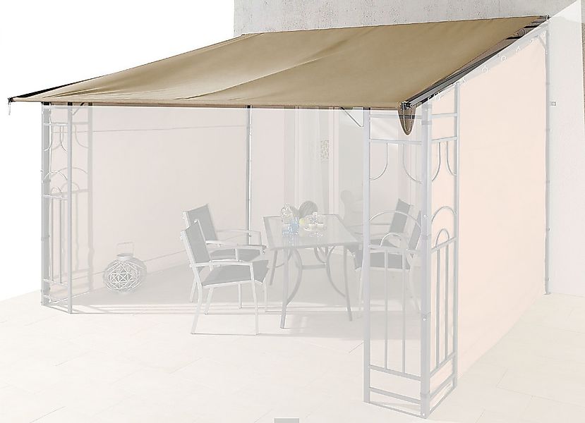 Quick Star Anbaupavillon Ersatzdach Rollpavillon 3x4m günstig online kaufen