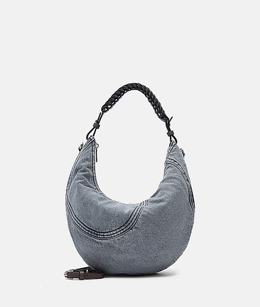 Liebeskind Berlin Schultertasche Hobo, Handliche Hobo-Bag aus Denim günstig online kaufen