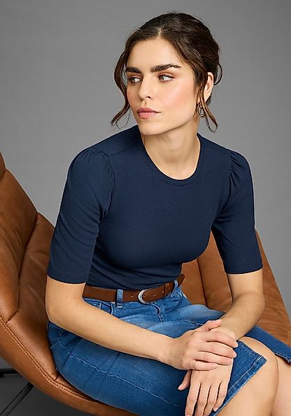 Laura Scott T-Shirt mit Ballon-Ärmel, Halbarm, figurnahe Passform günstig online kaufen