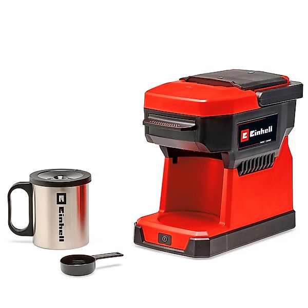 Einhell Kaffeepadmaschine "Power X-Change TE-CF 18 Li-Solo" 0,24 l Kaffeeka günstig online kaufen