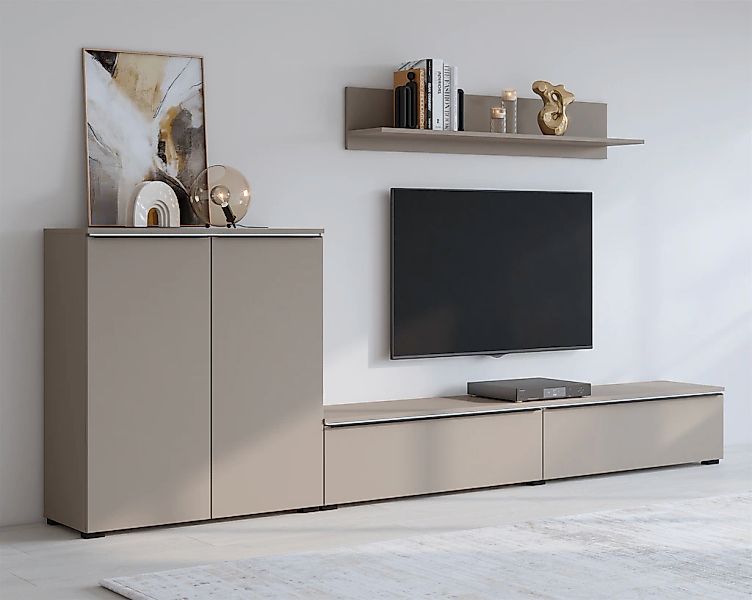 INOSIGN Wohnwand "Tana, Breite 260 cm, moderne Anbauwand" 3 Stk. tlg. günstig online kaufen