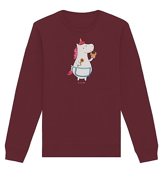 Mr. & Mrs. Panda Longpullover Größe XXL Einhorn Küche - Burgundy - Geschenk günstig online kaufen