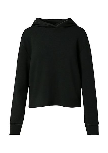 Comma Sweatshirt Kapuzen-Sweatshirt mit Satin-Details günstig online kaufen