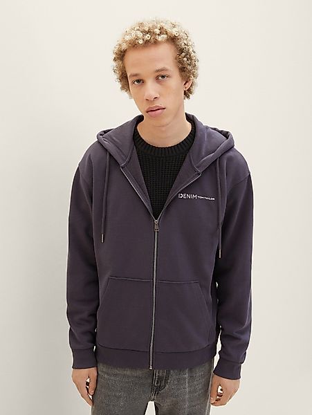 TOM TAILOR Denim Sweatjacke Hoodie mit günstig online kaufen